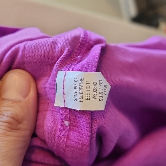 Old Navy purple active tank top, girls' size M (7/8) - Picture 3 of 5